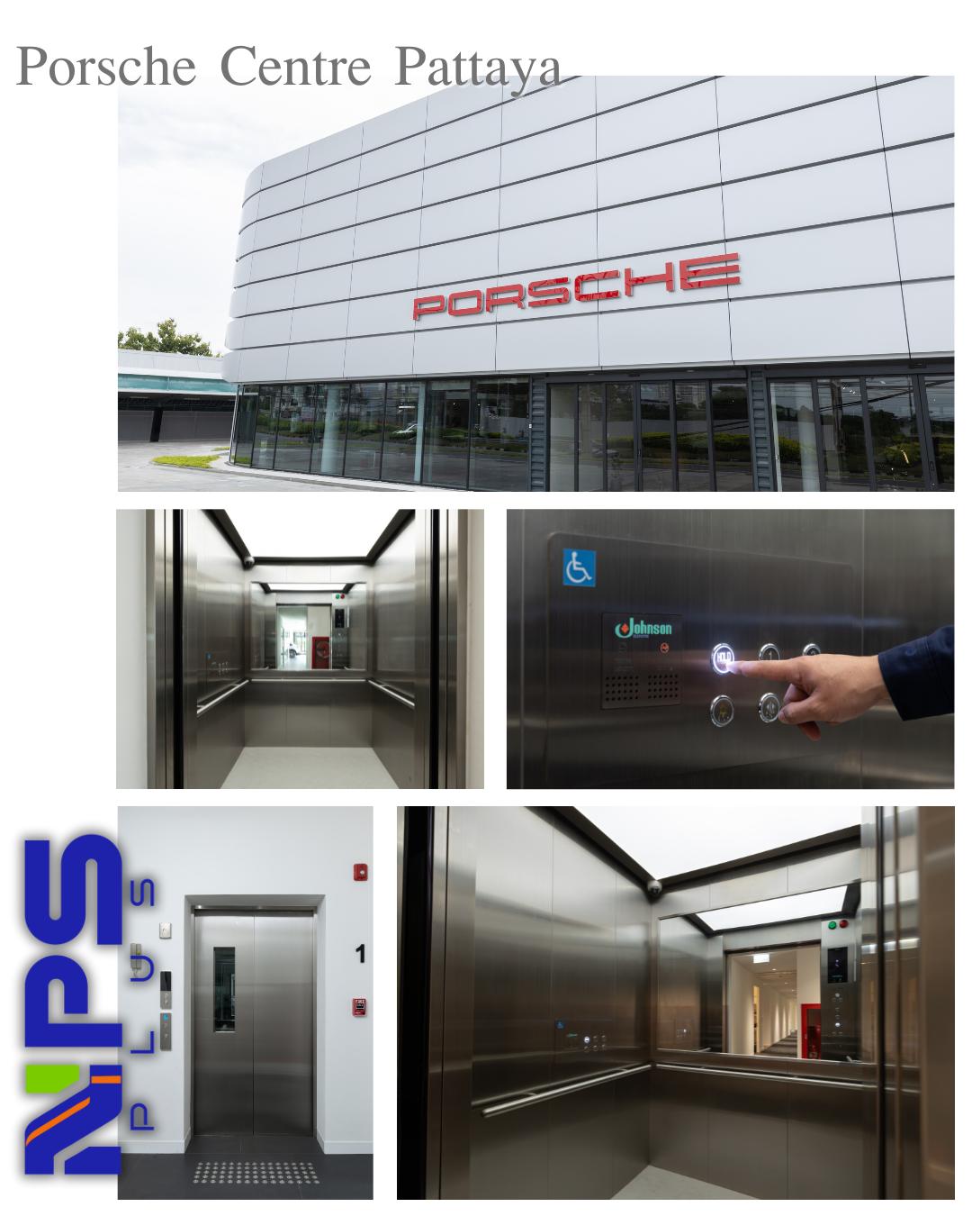 สร้างลิฟต์ Porsche Centre Pattaya